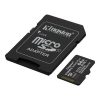 Memóriakártya, microSDXC, 64GB, C10/UHS-I/U1-U3/V10-V30/A1, Gen3, adapter, KINGSTON "Canvas Select Plus"