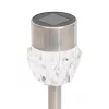 Home MX 809 napelemes kerti lámpa, 1 db LED, fém, időjárásálló, automatikus, hidegfehér