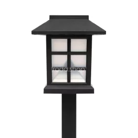   Home MX716 napelemes kerti lámpa, 12db-os display, műanyag, 1 db hidegfehér LED, kültéri, beltéri