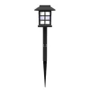 Home MX716 napelemes kerti lámpa, 12db-os display, műanyag, 1 db hidegfehér LED, kültéri, beltéri