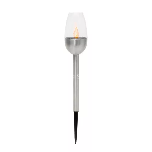 Home MX816 napelemes kerti lámpa, 12db-os display, műanyag, 1 db melegfehér LED, kültéri, beltéri