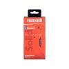 Fülhallgató, vezeték nélküli, Bluetooth 5.1, mikrofonnal, MAXELL "Solid", piros