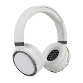  Fejhallgató, vezeték nélküli, Bluetooth, mikrofon, MAXELL "B-52", fehér