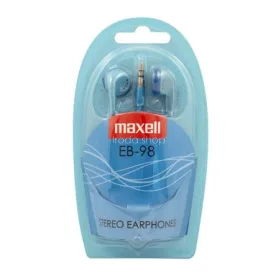 Fülhallgató, MAXELL "Ear Buds 98", kék