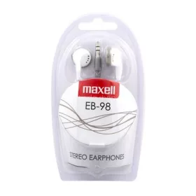 Fülhallgató, MAXELL "Ear Buds 98", fehér