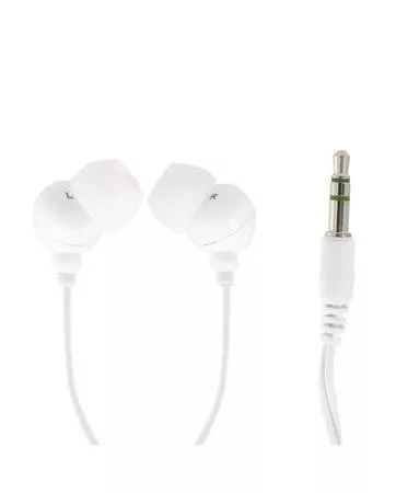Fülhallgató, MAXELL "Plugz", fehér