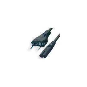   Home N 1X hálózati csatlakozókábel, 2x0,75 hálózati vezeték, 1,5m, 250 V~/2,5 A/500W