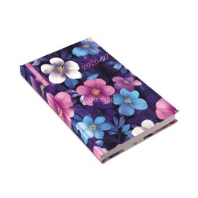   Diák zsebkönyv, heti, 2026/2027 tanév, REALSYSTEM, szirmok