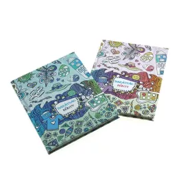   Színezd a napod barátság könyv, heti, 2026/2027 tanév, REALSYSTEM, kék