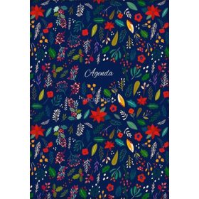   Naptár, tervező, A5, heti, DAYLINER, "Colors", Folk