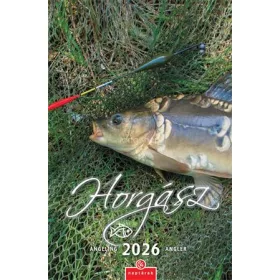 Naptár, fali, CSG "Horgász" 