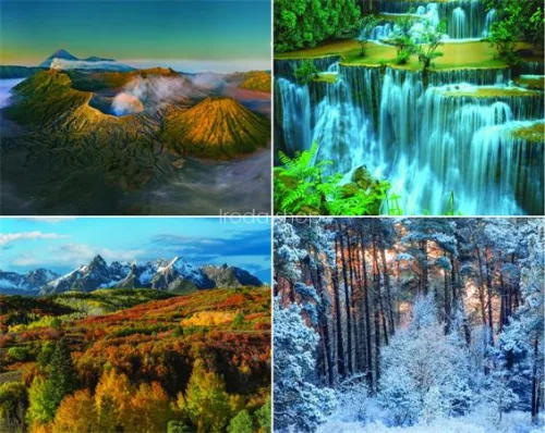 Naptár, fali, CSG, "Alkotó természet"