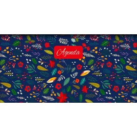   Zsebnaptár, fekvő elrendezésű, DAYLINER, "Colors Folk"