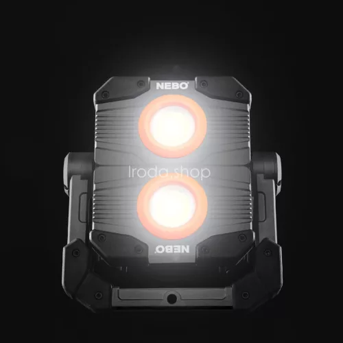 NEBO NE0015 OMNI 2K, fényvető, 2000 lm, PowerBank, 2000 lm - 1100 lm - 20 lm, 4000 mAh, mágneses
