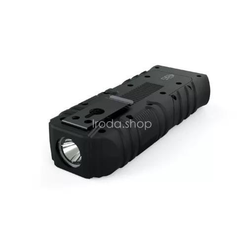 NEBO ARMOR 3 szerelő- és zseblámpa, NE6526, 360 lm - 40 lm, IPX7, Direct-to-Red funkció, acélcsipesz, mágneses talp, 3 üzemmód