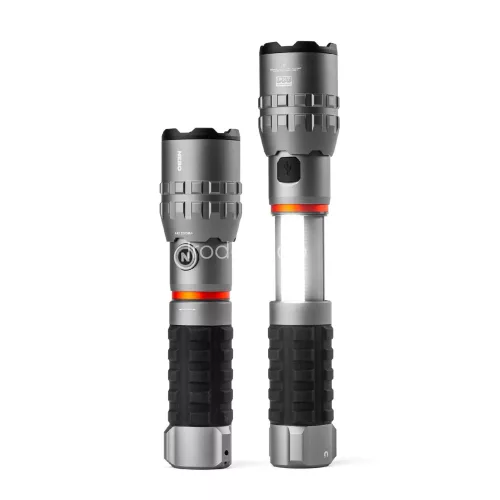 NEBO NEB-0031-G SLYDE KING 4K zseblámpa, 4000 lumen, 2600mAh, alumínium burkolat, IPX7, zoom, 2 funkciós