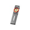 NEBO NEB-FLT-1042-G SLIM MINI zseblámpa, 250 lumen, 450mAh, IPX4, alumínium burkolat, mágneses talp