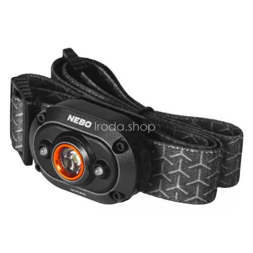 NEBO NEB-HLP-0011-G Mycro Headlamp, 400 lm fejlámpa, IP67, 3 üzemmód, 500 mAh