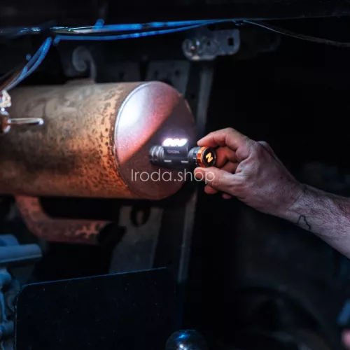 NEBO NEB-HLP-1001-G Transcend 1500, Fejlámpa, 1500 lm - 30 lm, 5 üzemmód, Smart Powr Control, IPX7, 3200 mAh