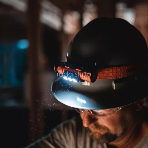 NEBO NEB-HLP-1006-G Master Series HL1000 fejlámpa, 1000 lm - 30 lm, 138 m, 5 funkció, IP67, mágneses, USB-C