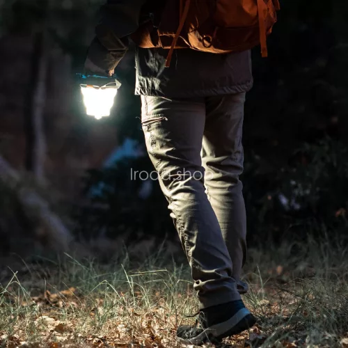 NEBO NEB-LTN-1008-G lámpás, GALILEO™ AIR 500, 500 lm - 20 lm, intelligens teljesítményvezérlés, IPX4, összecsukható, 20 lm piros fény