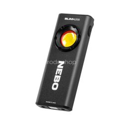   NEBO NEB-WLT-1007-G SLIM 1200 zseblámpa, 1200-30 lumen, újratölthető, power bank funkció, eloxált alumínium, IPX7