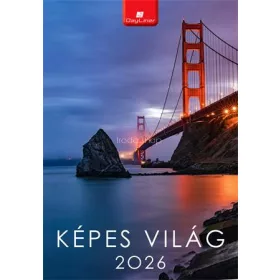 Naptár, fali, DAYLINER, "Képes Világ"