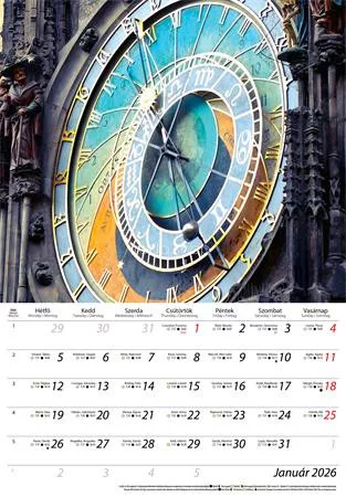 Naptár, fali, DAYLINER, "Képes Világ"