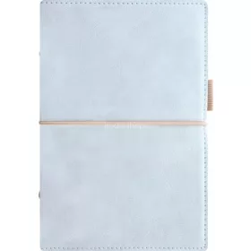   Kalendárium, gyűrűs, betétlapokkal, A5 méret, FILOFAX, "Domino" Soft", pasztellkék