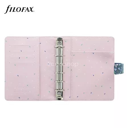 Kalendárium, gyűrűs, betétlapokkal, pocket méret, FILOFAX "Garden Dusk"