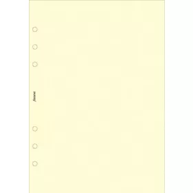   Kalendárium betét, jegyzetlap, personal méret, sima, FILOFAX, krémszín