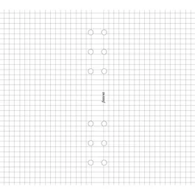   Kalendárium betét, jegyzetlap, A5, kockás, FILOFAX, fehér