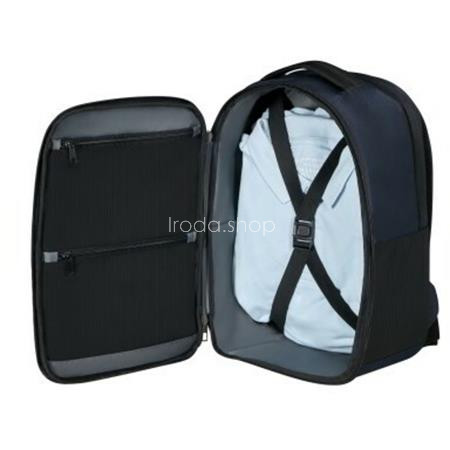 Notebook hátizsák, 14,1", ülés alá helyezhető, SAMSONITE "Guardit 3.0", kék