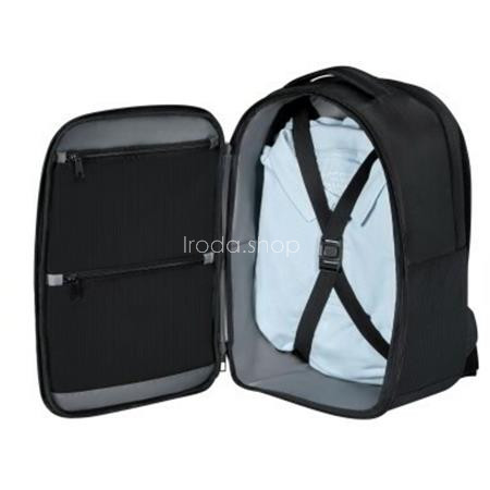 Notebook hátizsák, 14,1", ülés alá helyezhető, SAMSONITE "Guardit 3.0", fekete