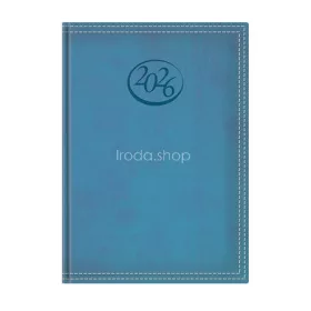   Naptár, tervező, A5, napi, TOPTIMER, "Ace", világoskék