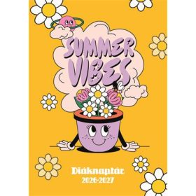   Diáknaptár, 2026/2027 tanév, B6, heti, TOPTIMER "Summer"