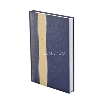 Naptár, tervező, A5, napi, TOPTIMER "Fashion", kék-bézs-kék