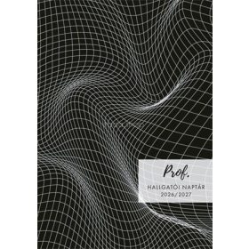   Hallgatói naptár, 2026/2027 tanév, A5, heti, TOPTIMER, fekete