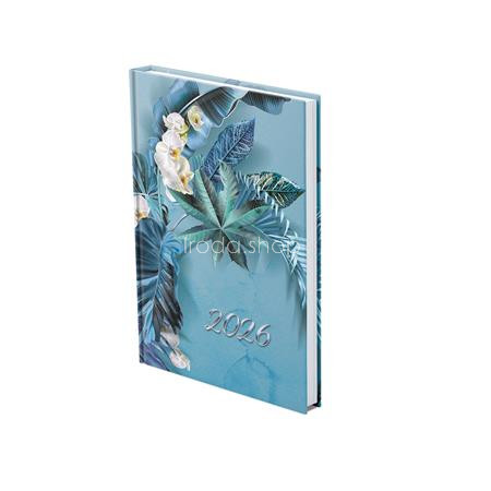 Naptár, tervező, A5, heti, TOPTIMER "Joy", türkiz