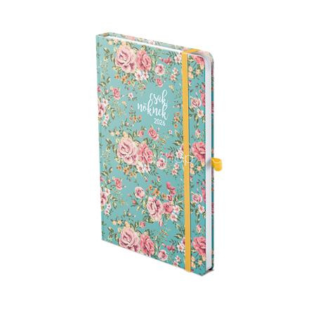 Naptár, tervező, A5, heti, TOPTIMER, "Csak Nőknek", romantik