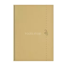   Naptár, tervező, B5, heti, TOPTIMER "Linea", bézs