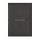 Naptár, tervező, B5, heti, TOPTIMER "Linea", sötétszürke