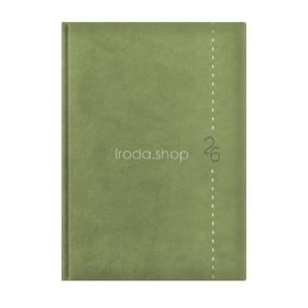   Naptár, tervező, B5, heti, TOPTIMER "Linea", zöld