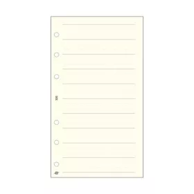   Kalendárium betét, telefon bianco, "L", SATURNUS, chamois