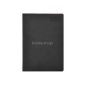   Naptár, tervező, B6, heti, TOPTIMER "Madeira", fekete-bordó