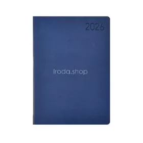   Naptár, tervező, A5, napi, TOPTIMER "Madeira", kék-narancs