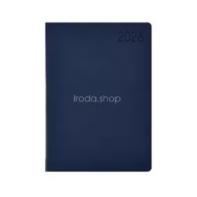   Naptár, tervező, A5, napi, TOPTIMER "Madeira", kék-türkiz