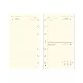   Kalendárium betét, tervező, napi, "M", SATURNUS, chamois 2026