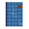Jegyzetfüzet, A5, vonalas, 96 lap, TOPTIMER "Notes", kék skótkockás