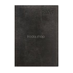   Naptár, tervező, A4, heti, TOPTIMER "Traditional", fekete